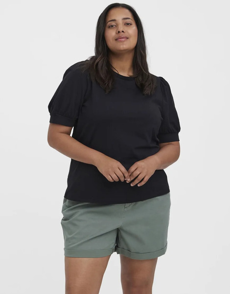  Vero Moda Curve T Shirt In Black 