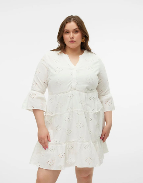  Vero Moda Curve Top In White 