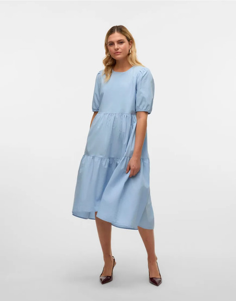  Vero Moda Dress In Light Blue 