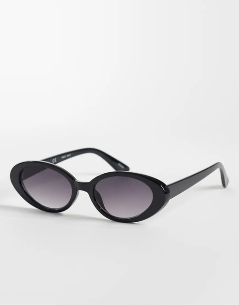  Vero Moda Soft Cat Eye Frame Sunglasses In Black 