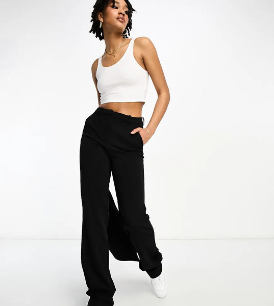  Vero Moda Tall Tailored Cigarette Trouser Co Ord In Black 
