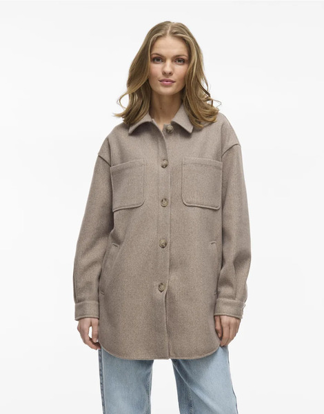  Vila Jacket In Fossil Neutral 