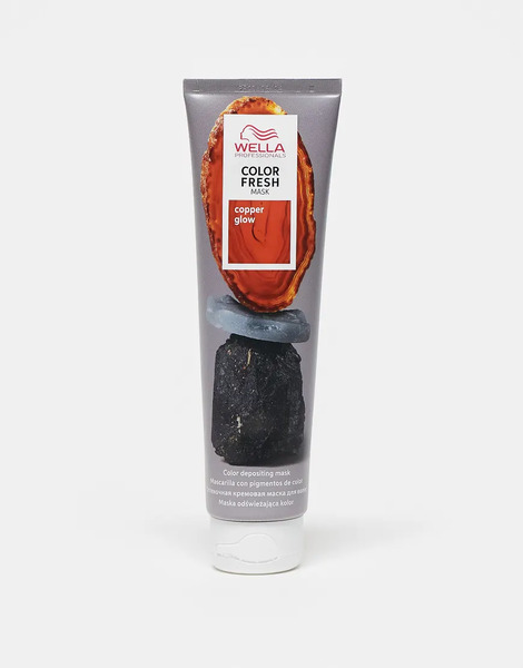  Wella Professionals Color Fresh Mask, Semi Permanent Hair Dye Treatment, Copper Glow 150ml No Colour 