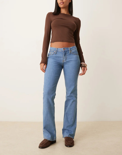  Wrangler X Lainey Wilson Bootcut Jeans In Blue 