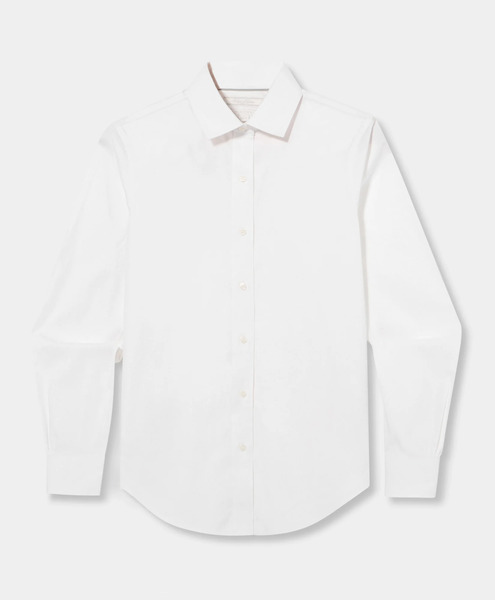  Brooks Brothers Classic Fit Non-iron Oxford Pinpoint Supima Shirt With Forward Point Collar - Woman Shirts And Blouses White 2 