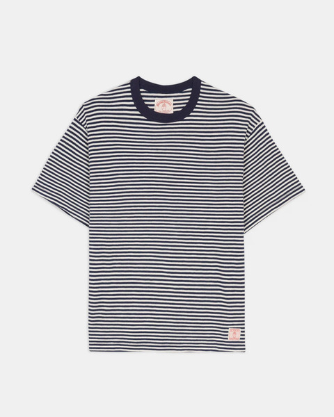 Brooks Brothers Brooks Brothers X Brain Dead California Striped T-shirt - Man Brain Dead X Brooks Brothers Navy Xl 
