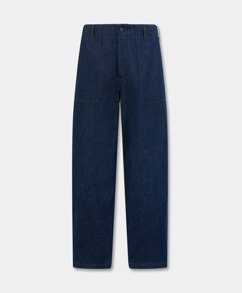  Brooks Brothers Brooks Brothers X Engineered Garments - Wide Fatigue Pant - Man Engineered Garments X Brooks Brothers Denim M 