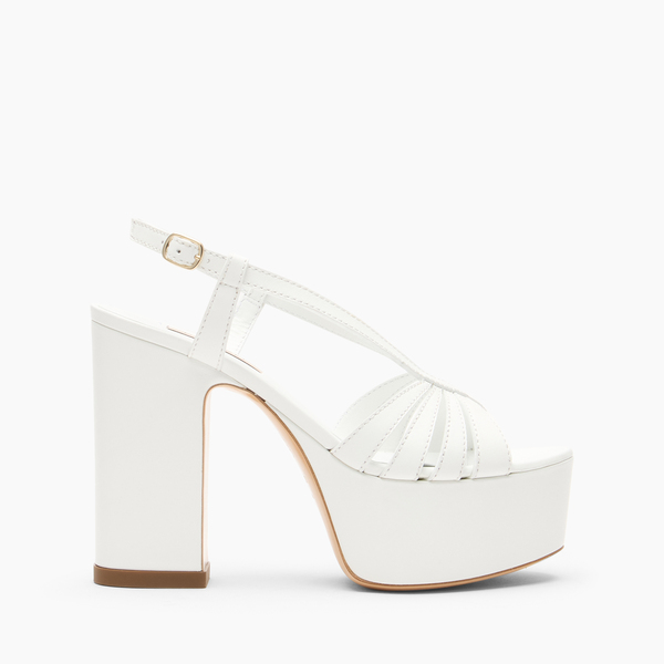  Casadei Elsa Platform - Woman Platforms White 40.5 