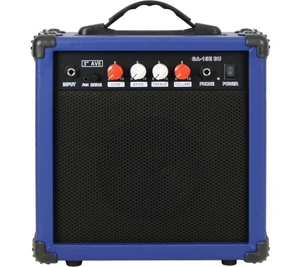  3rd Avenue 15 W Combo Guitar Practice Amplifier - Blue 