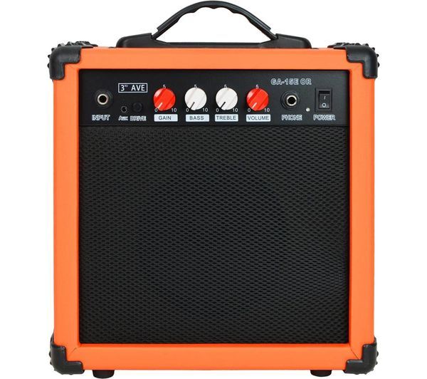  3rd Avenue 15 W Combo Guitar Practice Amplifier - Orange 