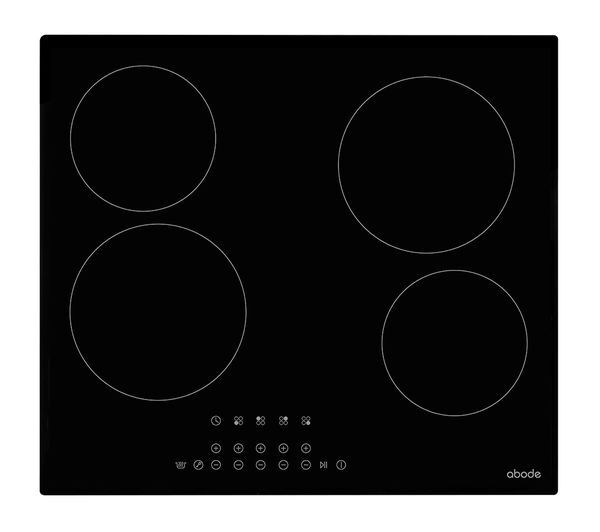  Abode A60eh301b 59 Cm Electric Ceramic Hob - Black 