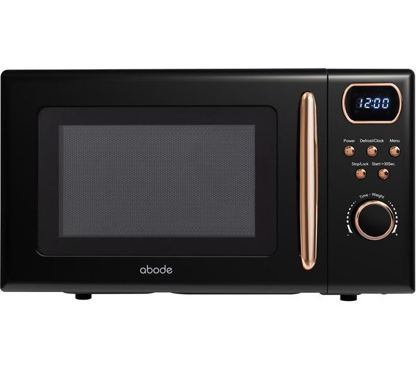  Abode Amd2004brg Solo Microwave - Black 