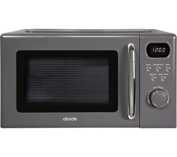  Abode Amd2004g Compact Solo Microwave - Grey 