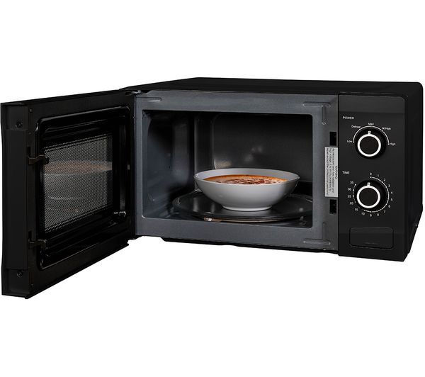  Abode Amm2001b Compact Solo Microwave - Black 