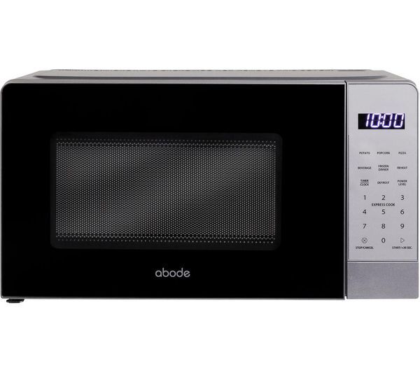  Abode Amt2012s Solo Microwave - Silver 