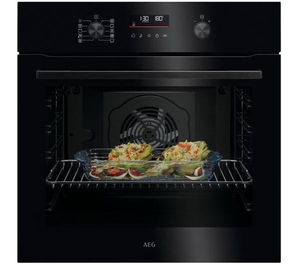  Aeg Ou5pb40sk Electric Pyrolytic Oven - Black 