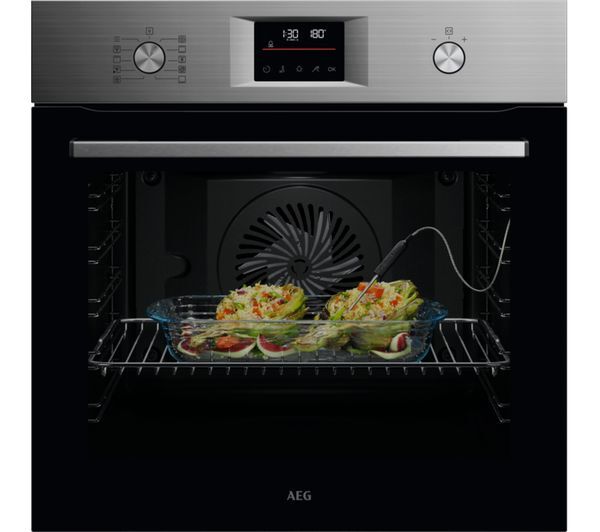  Aeg 6000 Sensecook Os6ab50am Electric Oven - Stainless Steel 