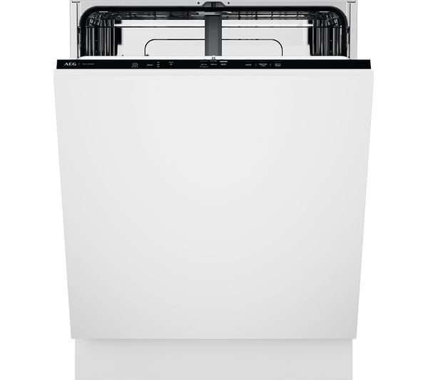  Aeg 5000 Series Airdry Gi5200c1sn Full-size Fully Integrated Dishwasher 