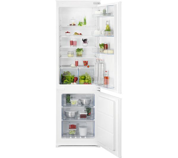  Aeg Twintech Osc6n181es 6000 Integrated 70/30 Fridge Freezer - Sliding Hinge 