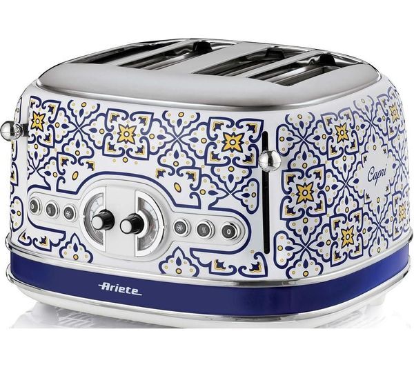 Ariete Capri 0156/0c 4-slice Toaster - Blue 