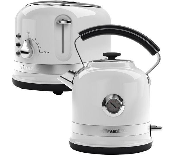  Ariete Moderna Arpk32 2-slice Toaster & Traditional Kettle Bundle - White 