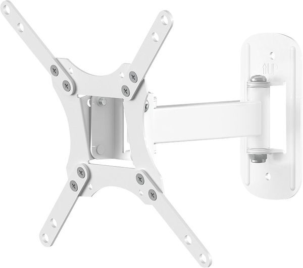  Avf Mrl23w Full Motion 12-43 Tv & Monitor Bracket - White 
