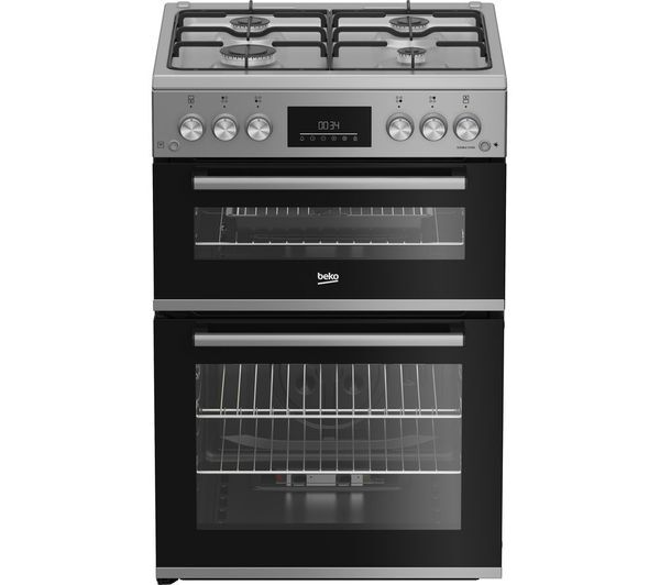  Beko Pro Fdg6231cs 60 Cm Gas Cooker - Silver 