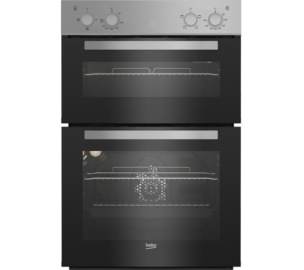  Beko Recyclednet Bbxdf21000s Electric Double Oven - Silver 