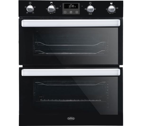 Belling Bi702fpct Electric Built-under Double Oven - Black 