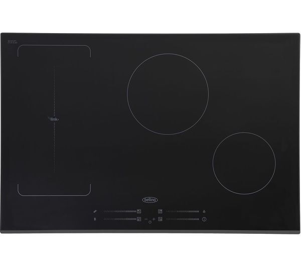  Belling Ihl773 77 Cm Electric Induction Hob - Black 