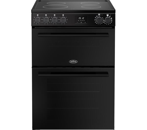  Belling Vision 60e Electric Ceramic Cooker - Black 