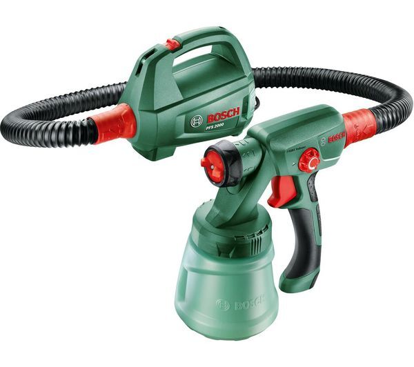  Bosch Pfs 2000 Paint Spray System - Green & Red 