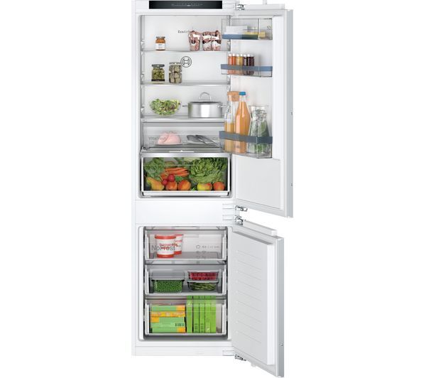  Bosch Serie 4 Kin86vfe0g Integrated 60/40 Fridge Freezer - Fixed Hinge 
