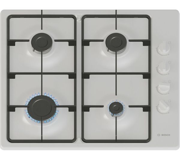  Bosch Series 2 Pbp6b2k60 60 Cm Gas Hob - White 