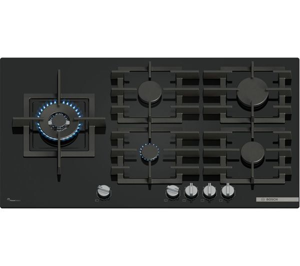  Bosch Series 6 Ppm9a6i40 90 Cm Gas Hob - Black 