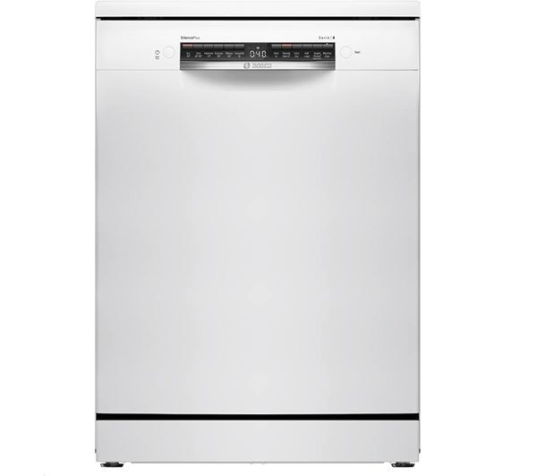  Bosch Series 4 Sms4ekw06g Full-size Wifi-enabled Dishwasher - White 