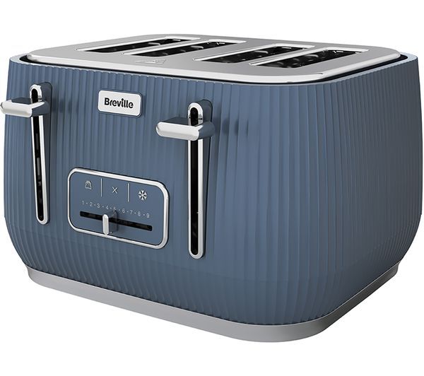  Breville Linear Vtr033 4-slice Toaster - Faded Blue 