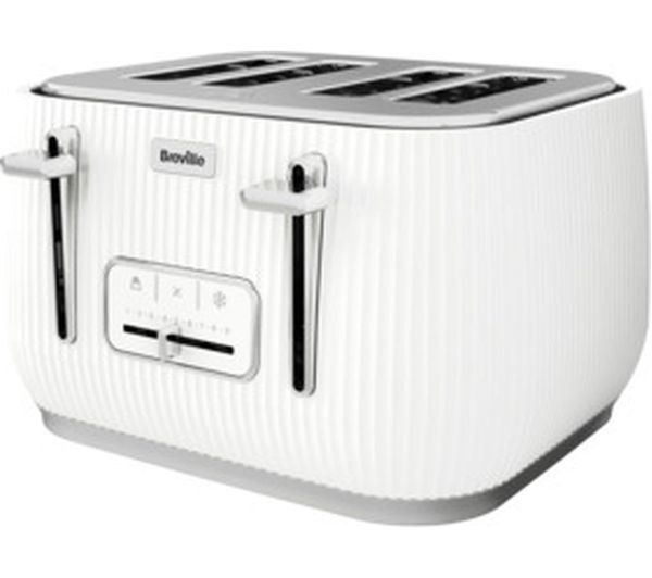  Breville Linear Vtr031 4-slice Toaster - White 