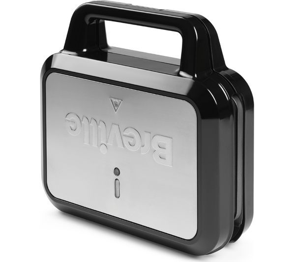  Breville Vst098 3-in-1 Snack Maker - Black & Stainless Steel 