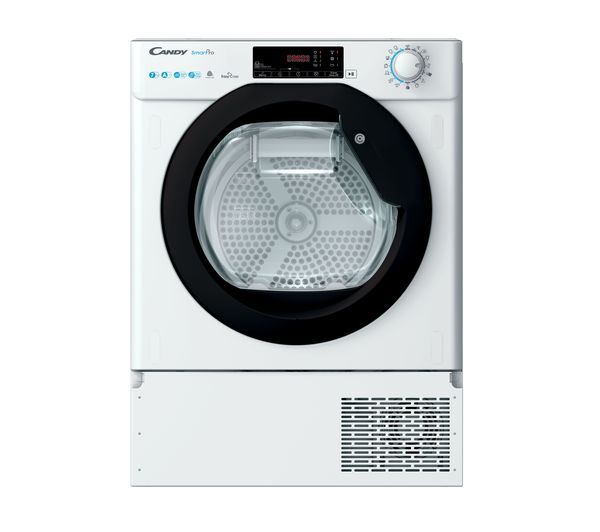  Candy Bctd H7a1tbe-80 Wifi-enabled Integrated 7 Kg Heat Pump Tumble Dryer 