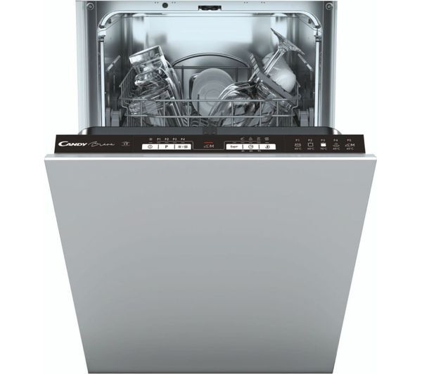  Candy Brava Cdih 2l952-80 Slimline Fully Integrated Dishwasher 