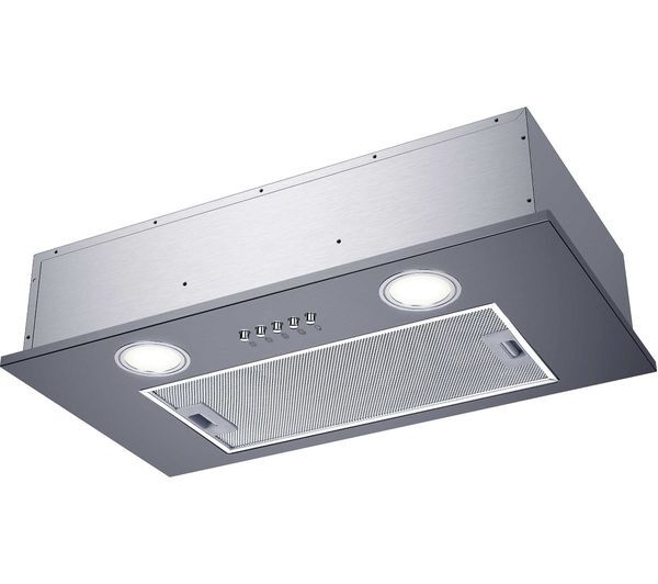  Candy Cbg52sx Canopy Cooked Hood - Silver 
