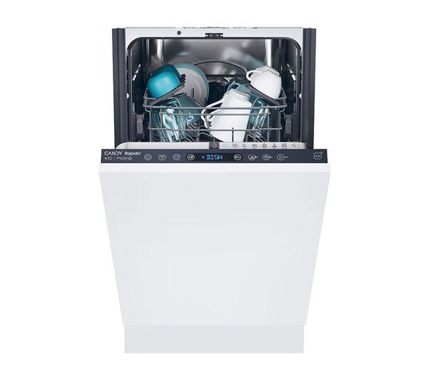  Candy Ci0c7sb0fa-80 Slimline Fully Integrated Wifi-enabled Dishwasher 