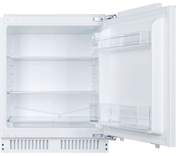  Candy Cmls68ewk Integrated Undercounter Fridge - Fixed Hinge 