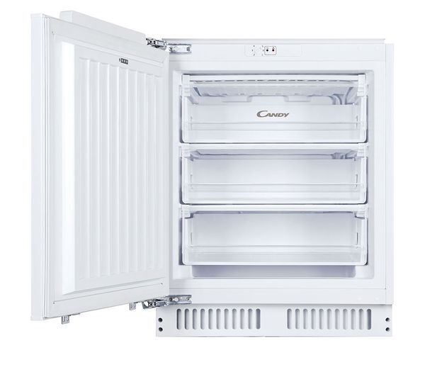 Candy Cus68ewk Integrated Undercounter Freezer - Fixed Hinge 