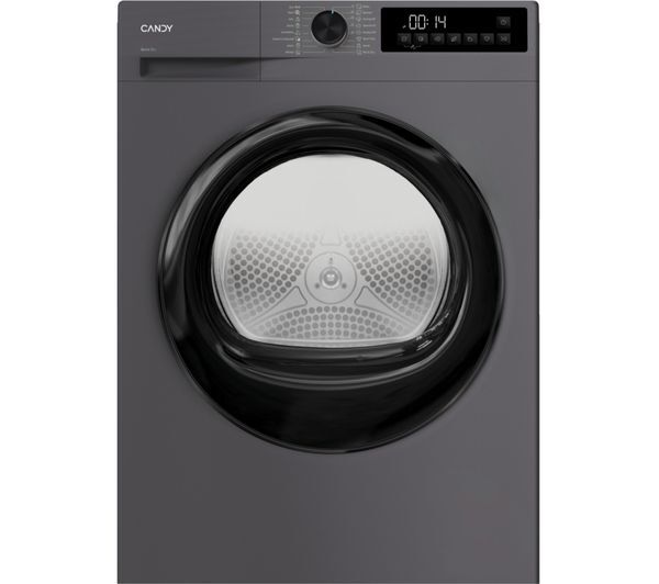  Candy Quick Pro Gd 10n1br-80 10 Kg Heat Pump Tumble Dryer - Graphite 