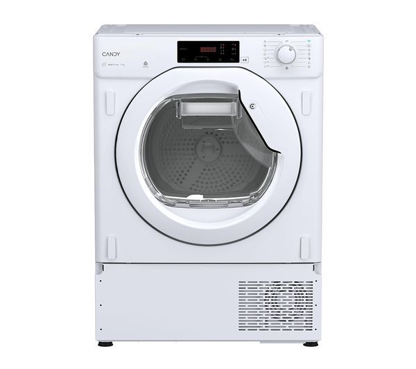  Candy Smart Pro Bctd1 H7a1te-80 Integrated Wifi-enabled 7 Kg Heat Pump Tumble Dryer 