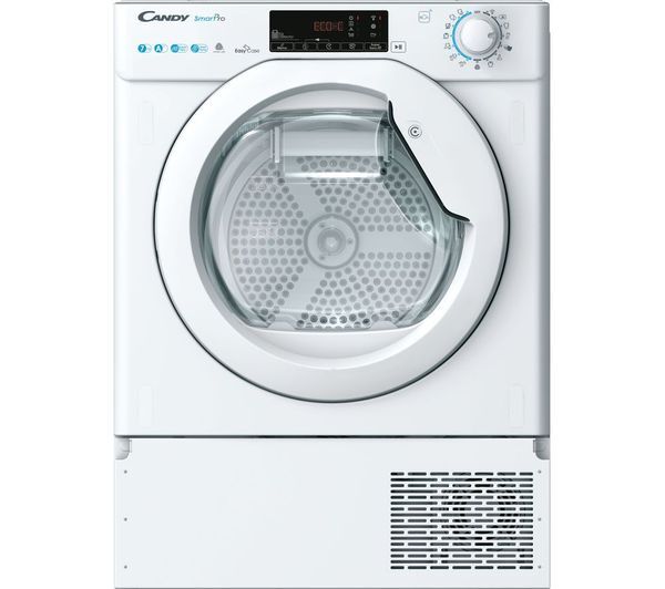  Candy Smart Pro Bctd H7a1te-80 Integrated Wifi-enabled 7 Kg Heat Pump Tumble Dryer 