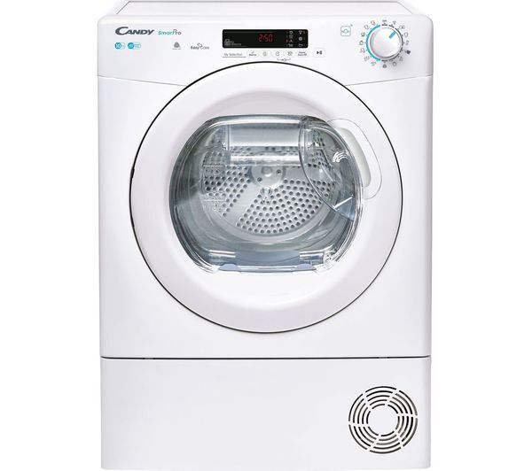  Candy Smart Pro Csoe C10de Wifi-enabled 10 Kg Condenser Tumble Dryer - White 