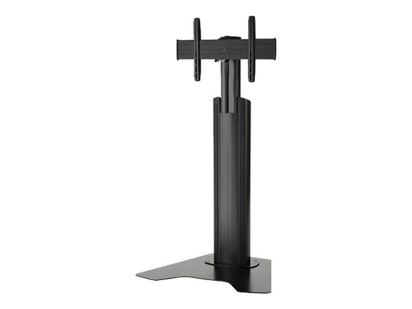  Chief Fusion Medium Height-adjustable Floor Stand Display Mount - For Displays 32-65 - Black Stand - For Flat Panel - Black 